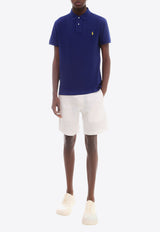 Polo Ralph Lauren Embroidered Logo Polo T-shirt Blue 710795080_013_Blue_29840377