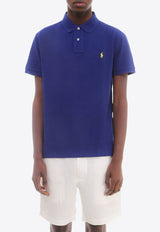 Polo Ralph Lauren Embroidered Logo Polo T-shirt Blue 710795080_013_Blue_29840377