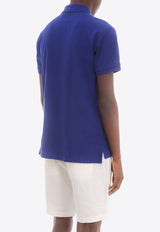 Polo Ralph Lauren Embroidered Logo Polo T-shirt Blue 710795080_013_Blue_29840377