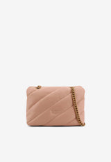 PINKO Love Birds Quilted Leather Crossbody Bag Pink 100039A0F2_O81Q_Pink_29842645