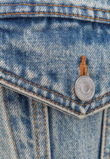 Balenciaga Washed Denim Jacket Blue 773776TJW79_4076_Blue_29841103