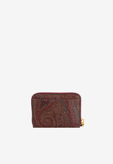 Etro Paisley Jacquard Zipped Wallet Brown 1N0837567_0600_Brown_29840492