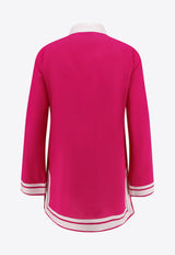 Tory Burch Mini Tunic Dress Pink 83308654_Bold pink_29839454