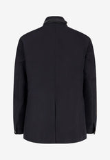 Tom Ford High-Neck Field Jacket Black OJM018FMC230LB999_Black_29843410