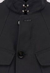 Tom Ford High-Neck Field Jacket Black OJM018FMC230LB999_Black_29843410