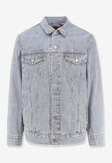 Levi's Striped Denim Jacket Blue A5782_0045_Blue_29846012
