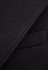 Dolce & Gabbana Wool-Blend Single-Breasted Coat Black G040VTHU7QV_N0000_Black_29846346