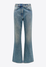 Givenchy 4G Logo Flare Jeans Blue BW51145Y9N_420_Blue_29846139