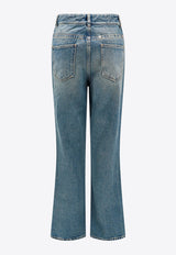 Givenchy 4G Logo Flare Jeans Blue BW51145Y9N_420_Blue_29846139