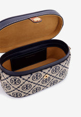 Tory Burch T-Monogram Leather Pouch Bag Navy 165010405_Tory navy_29841664