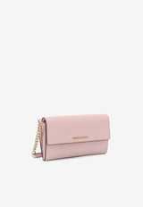 Michael Kors Jet Set Leather Crossbody Bag Pink 32R4GJ6C9L_187_OneColor_29839319