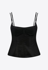 Stella McCartney Essential Sleeveless Top Black 6T01583DU401_1000_Black_29844520