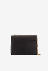 PINKO Love Birds Soft Leather Shoulder Bag Black 104527A29Q_Z99Q_Black_29839916