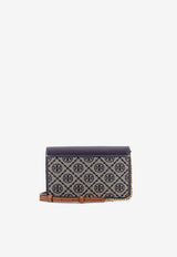 Tory Burch T-Monogram Envelope Chain Clutch Navy 165016405_Tory navy_29841680
