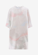 Giorgio Armani Oversized Printed Silk Blouse Multicolor 4SHCC09NT04TQ_PZ01_MultiColour_29839364