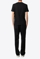 Dolce & Gabbana Logo Plaque Crewneck T-shirt Black G8PT1TG7F2IN0000_Black_29843198