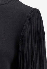 Alaïa Fringed Wool Sweater Black AA9S03196M902_995_Black_29838069