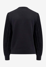 Alaïa Fringed Wool Sweater Black AA9S03196M902_995_Black_29838069