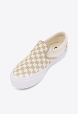 Vans Classic Checkerboard Slip-On Sneakers Beige VN000D5A_EQB1_Beige_29839292