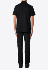 Givenchy Embroidered 4G Polo T-shirt Black BM71KR3YCD_001_Black_29839802