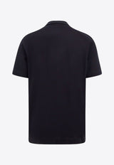 Givenchy Embroidered 4G Polo T-shirt Black BM71KR3YCD_001_Black_29839802