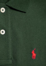 Polo Ralph Lauren Embroidered Logo Polo T-shirt Green 710795080_018_Green_29839098