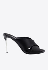 Dolce & Gabbana Keira 85 Satin Mules Black CR1738AV799_8B956_Black_29839848