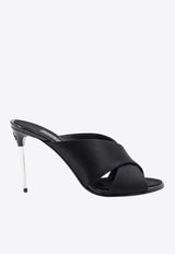 Dolce & Gabbana Keira 85 Satin Mules Black CR1738AV799_8B956_Black_29839848