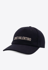 Valentino Chez Logo Baseball Cap Black 7Y2HDA41FVH0NA_Black_29839127