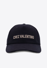 Valentino Chez Logo Baseball Cap Black 7Y2HDA41FVH0NA_Black_29839127