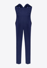Elisabetta Franchi Strapless Crêpe Jumpsuit Blue TU03951E2_DC8_Blue_29841618