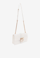 PINKO Love One Classic Shoulder Bag White 100053A0F1_Z14Q_White_29838786