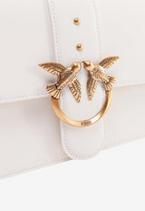 PINKO Love One Classic Shoulder Bag White 100053A0F1_Z14Q_White_29838786