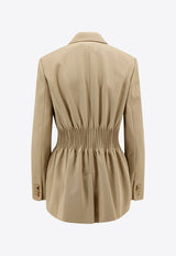 Chloè Double-Breasted Wool Jacket Beige C24SVE02170_278_Beige_29844640