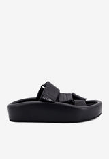 MM6 Maison Margiela Flatform Leather Sandals Black S59WP0206P6383_T8013_Black_29842809