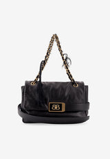 Balenciaga Medium Modu Flap Shoulder Bag Black 8117812ABIW_1060_Black_29838735