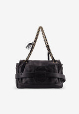 Balenciaga Medium Modu Flap Shoulder Bag Black 8117812ABIW_1060_Black_29838735