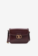 Valentino 9TO5 VLogo Shoulder Bag in Smooth Leather Mahogany 6W2B0R15UHF_REL_Brown_29839064