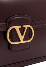 Valentino 9TO5 VLogo Shoulder Bag in Smooth Leather Mahogany 6W2B0R15UHF_REL_Brown_29839064