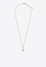 Dolce & Gabbana Cross Chain-Link Necklace Silver WNR5M2W111187655_Silver_29841709