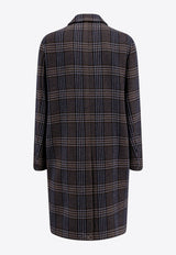 Etro Prince of Wales Single-Breasted Coat Multicolor 1C5020018_0200_MultiColour_29838931