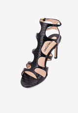 Tom Ford Paradis 105 Croc-Embossed Sandals Black W3623LCL381G_1N001_Black_29839141