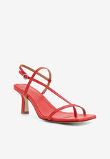 Aeyde Elise 75 Leather Sandals Red A11HSASTS65CI19SS25406007_RED_Red_29844677