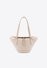 Dolce & Gabbana Capri Coffa Leather Shoulder Bag Ivory BB7815AK27480004_Ivory_29839843