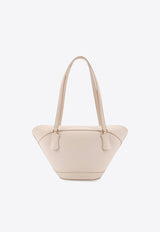 Dolce & Gabbana Capri Coffa Leather Shoulder Bag Ivory BB7815AK27480004_Ivory_29839843