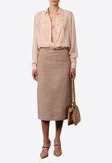 Floral Embellished Layered Top