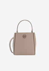 Tory Burch McGraw Leather Bucket Bag Beige 158500200_Fresh Clay_29841140