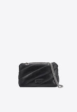 PINKO Mini Love Puff Shoulder Bag Black 100039A0F2_Z99O_Black_29839190