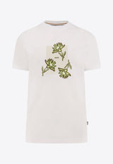 Hugo Boss Embroidered Logo T-shirt White 50536763_100_White_30898110