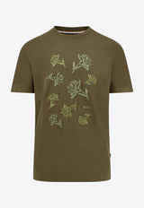 Hugo Boss Embroidered Logo T-shirt Olive 50536763_302_Verde Scuro_30897646